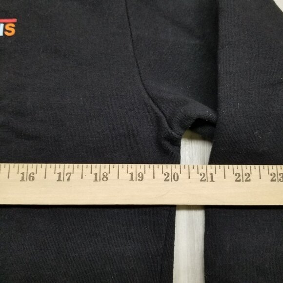 ✅Vans Crop Hoodie Sweatshirt Women's Small Long Sleeve Graphic Logo Off The Wall - Picture 4 of 8